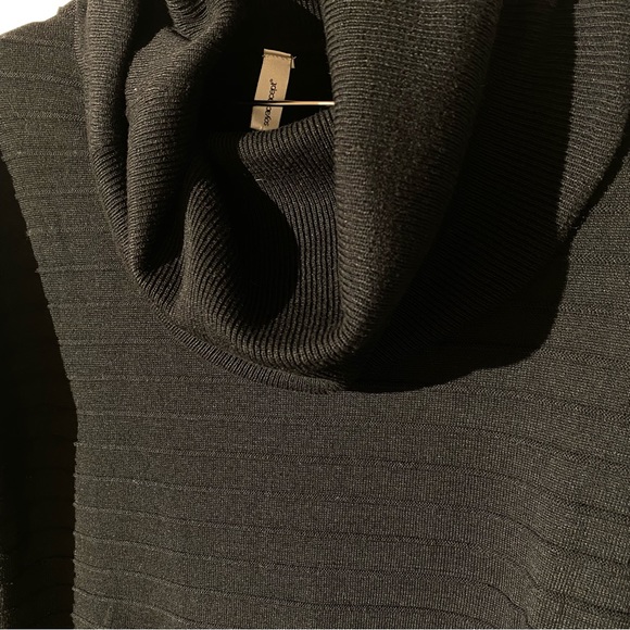 Soyaconcept black ribbed turtleneck sweater - Picture 3 of 5